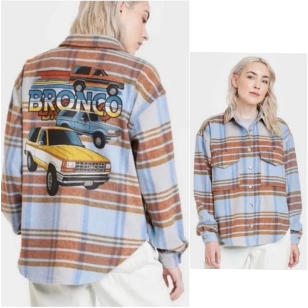 Ford Bronco Plaid Shacket
